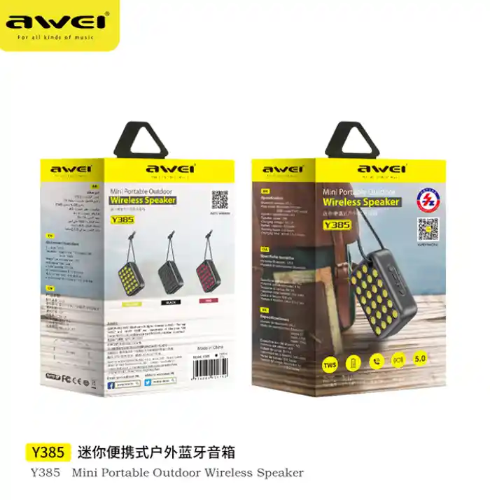 AWEI Y385 Speaker Promotional Outdoor Bluetooth Speakers 4W